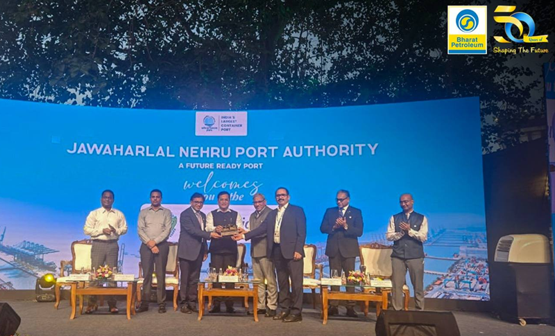 BPCL’s Liquid Cargo Jetty felicitated